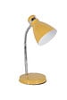 COREP - Lampe de bureau métal rotin CALLY Moutarde 15W - vignette