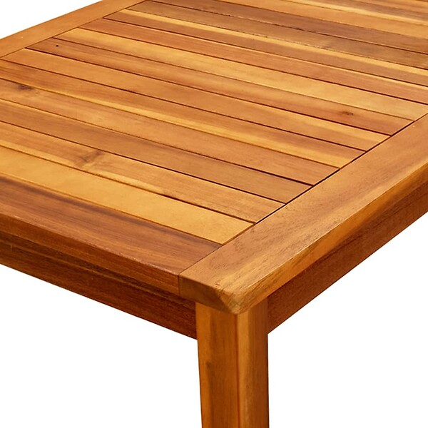 VIDAXL - vidaXL Table basse de jardin 110x60x45 cm Bois solide d'acacia - large