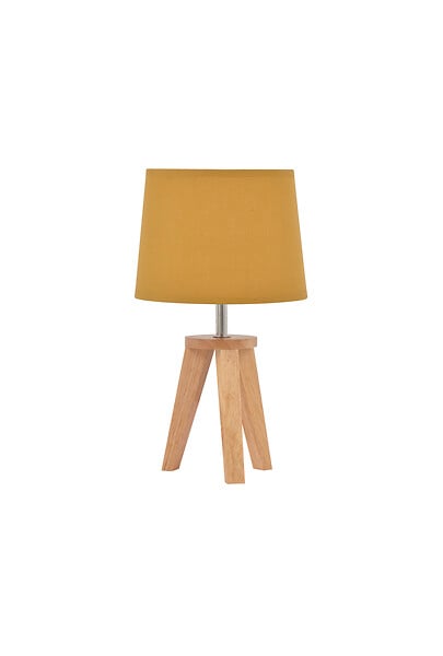 COREP - Lpe bois fsc trepied yoga moutarde - large