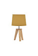 COREP - Lpe bois fsc trepied yoga moutarde - vignette
