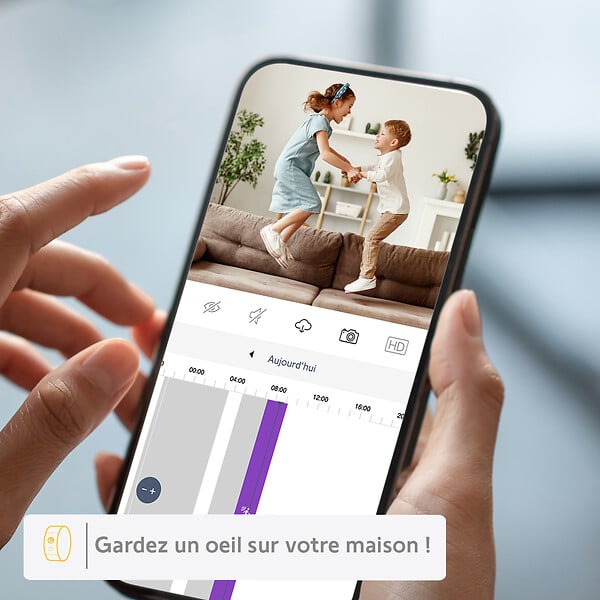 SOMFY - Somfy 2401507 - Indoor Camera, caméra de surveillance intérieure - large