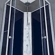 AURLANE - Cabine de douche 1/4 de cercle - 85x85x225cm - NIGHTY - vignette