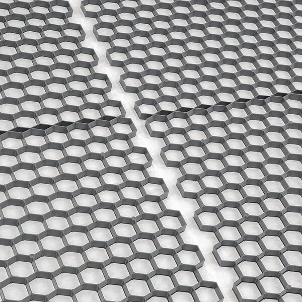 ART GARDEN - Stabilisateur de gravier 0,96 m² - Gris - 120 X 80 X 2 cm Gris - large