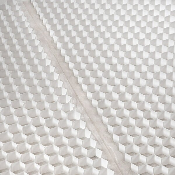 ART GARDEN - Stabilisateur de gravier 1,92 m² - Blanc - 120 X 160 X 4 cm  Blanc - EASYSTAB - large