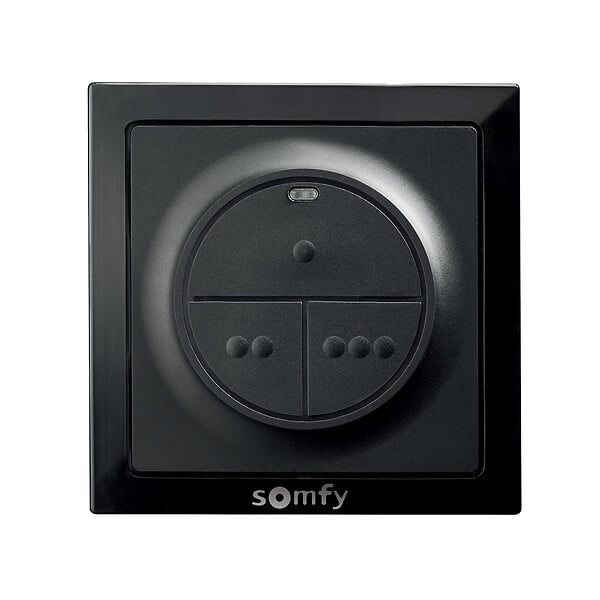 SOMFY - Commande murale RTS 3 canaux - large