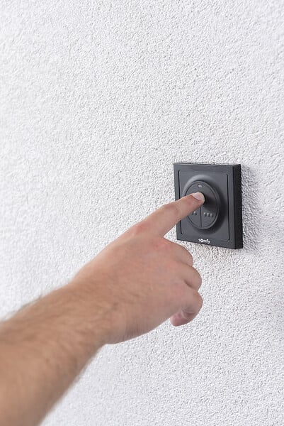SOMFY - Commande murale RTS 3 canaux - large