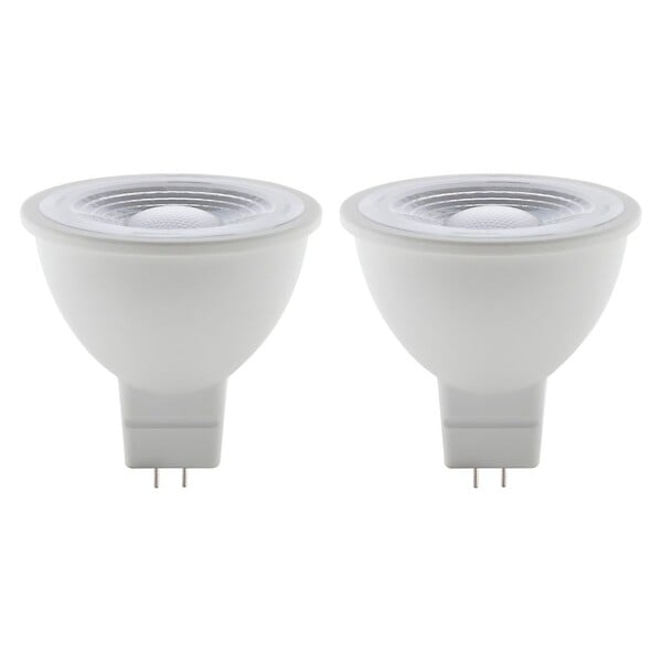 ELEXITY - Lot de 2 spots LED 5W GU5,3 350lm 2700K - Blanc chaud - Elexity - large