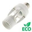 ELEXITY - Douille E27 + détecteur intégré - Blanc - Zenitech - vignette