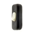 ZENITECH - Interrupteur 2A Unipolaire Luminescent - Noir - Zenitech - vignette