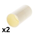 ZENITECH - Lot de 2 manchons IRL Ø25mm - Blanc - Zenitech - vignette