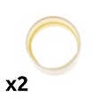 ZENITECH - Lot de 2 manchons IRL Ø25mm - Blanc - Zenitech - vignette