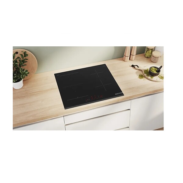 BOSCH - Table De Cuisson Induction 60cm 4 Feux 6900w Noir - PVS63KHC1E - large