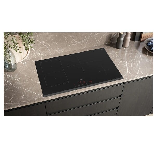 SIEMENS - Table De Cuisson Induction 80cm 4 Feux 7400w Noir - ED851HSB1E - large