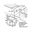 SIEMENS - Four Intégrable Multifonction 71l 60cm A+ Pyrolyse Noir - HB776G3B1 - vignette