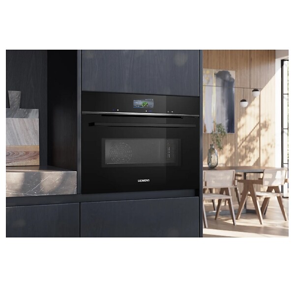 SIEMENS - Four Combiné Mo Intégrable 45l Noir - CM776G1B1 - large