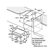 SIEMENS - Four Combiné Mo Intégrable 45l Noir - CM776G1B1 - vignette