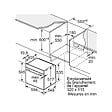 BOSCH - four intégrable multifonction 71l 60cm a+ ecoclean noir - HBG7541B1 - vignette