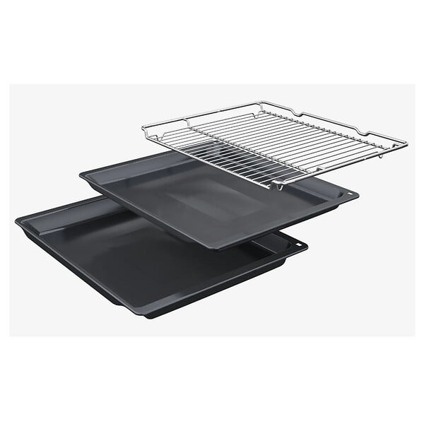 BOSCH - Four Intégrable Multifonction 71l 60cm A+ Pyrolyse Blanc - HBG7741W1 - large