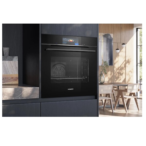 SIEMENS - four intégrable multifonction 71l 60cm a+ pyrolyse noir - HB778G3B1 - large