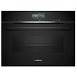 SIEMENS - Four Intégrable Combi Vapeur 47l 60cm A+ Hydrolyse Noir - CS736G1B1 - vignette