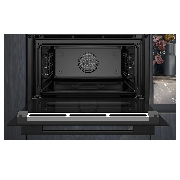 SIEMENS - Four Intégrable Combi Vapeur 47l 60cm A+ Hydrolyse Noir - CS736G1B1 - large