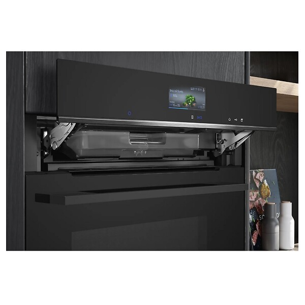 SIEMENS - Four Intégrable Combi Vapeur 47l 60cm A+ Hydrolyse Noir - CS736G1B1 - large