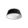 PHILIPS - Plafonnier Noir Circulaire Intérieur LED 14W 110lm (112W) - Blanc Chaud 3000K - vignette