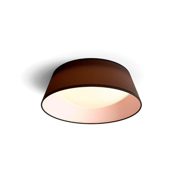PHILIPS - Plafonnier Noir Circulaire Intérieur LED 14W 110lm (112W) - Blanc Chaud 3000K - large