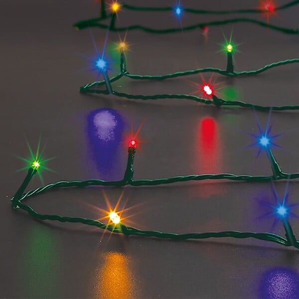 FEERIC LIGHTS & CHRISTMAS - Guirlande Lumineuse Extérieur 32 m 320 LED Multicolore 8 jeux de lumière - large