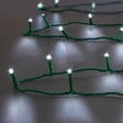 FEERIC LIGHTS & CHRISTMAS - Guirlande Lumineuse Extérieur 8 m 80 LED Blanc froid 8 jeux de lumière - vignette