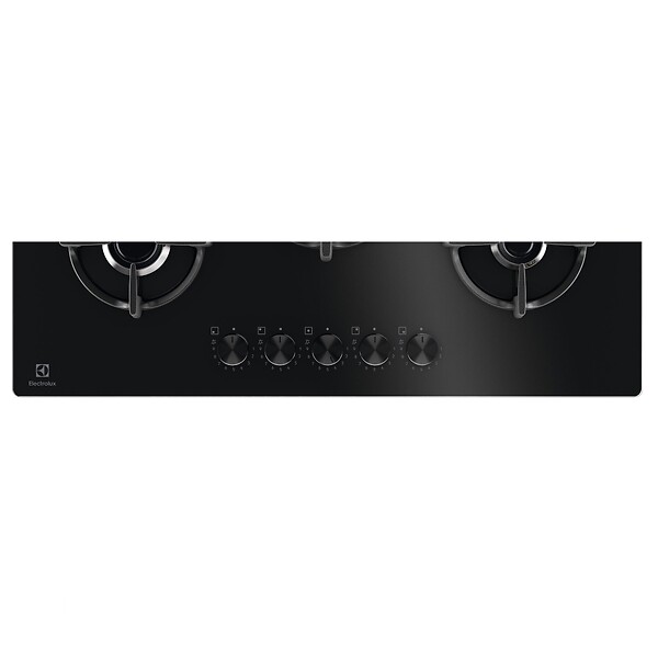 ELECTROLUX - Table De Cuisson Gaz 75cm 5 Feux Noir - EGG75372K - large