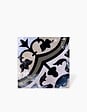 COMPTOIR DU CERAME - Carrelage sol et mur grès cérame ROSACE CLASSIC NOIR ET BLEU 20X20 cm pour intérieur ou extérieur MK2305218 - vignette