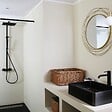 ESSEBAGNO - Square II colonne de douche carrée thermostatique noire - vignette