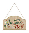 FEERIC LIGHTS & CHRISTMAS - Déco de Noël Pancarte en Bois Joyeux Noël H 33 cm - vignette