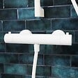 ESSEBAGNO - Luisa mitigeur douche thermostatique blanc - vignette