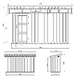 TIMBELA - Abri de Jardin Qualité Premium 4m² - L161xL412cm - Kit tout compris avec sol, tuiles bitumineuses, set de peinture-Construction de Panneaux LP SmartSide- Cabane de Jardin Timbela M902 HARVEST HONEY - vignette