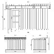 TIMBELA - Abri de Jardin Qualité Premium 9m² - L412xL279cm - Kit tout compris avec sol, tuiles bitumineuses, set de peinture-Construction de Panneaux LP Smartside- Cabane de Jardin Timbela M904 HARVEST HONEY - vignette
