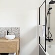 ESSEBAGNO - Essesmart colonne de douche sans mitigeur noire mat - vignette