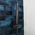 ESSEBAGNO - Luisa combiné support de douche 3 pièces gris gun métal - vignette
