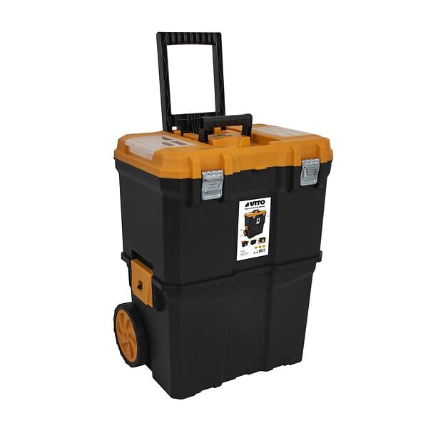 VITO - Servante porte outils Boite à outils détachable 2 modules Charge 20Kg Servante Trolley VITO - large