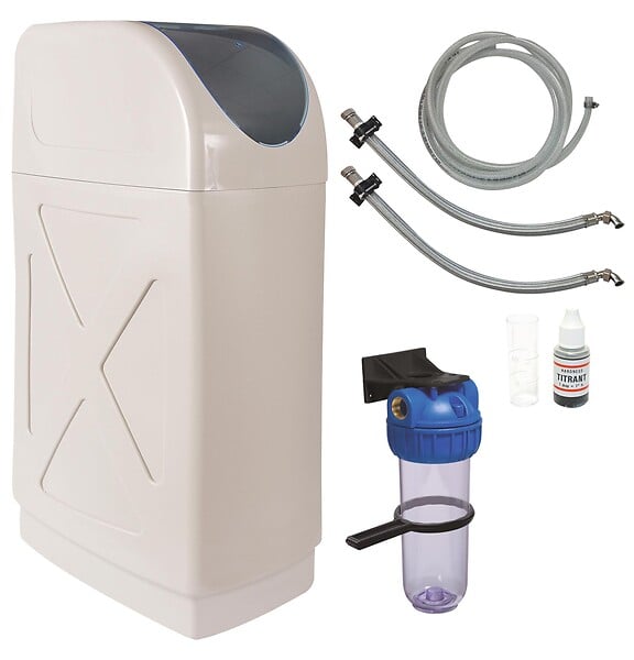 AQUAWATER - Adoucisseur d'eau AQUA EXCELLENCE 10 litres vanne électronique - large