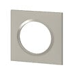 LEGRAND - Plaque carrée Dooxie 1 poste - Thermoplastique - Plume - vignette