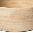 RO'MA NATURE - Vasque à poser ronde bol Travertin Beige 41x16 cm - vignette