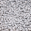 RO'MA NATURE - Galet Marbre Blanc Carrare 15-25 mm - Lot de 15 sacs de 20 kg (4,5 m²) - vignette