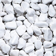 RO'MA NATURE - Galet Blanc Pur 40-60 mm - Lot de 45 sacs de 20 kg (9 m²) - vignette