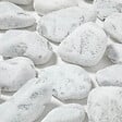 RO'MA NATURE - Galet Marbre Blanc Carrare 10-15 cm - Lot de 3 filets de 15 kg - vignette