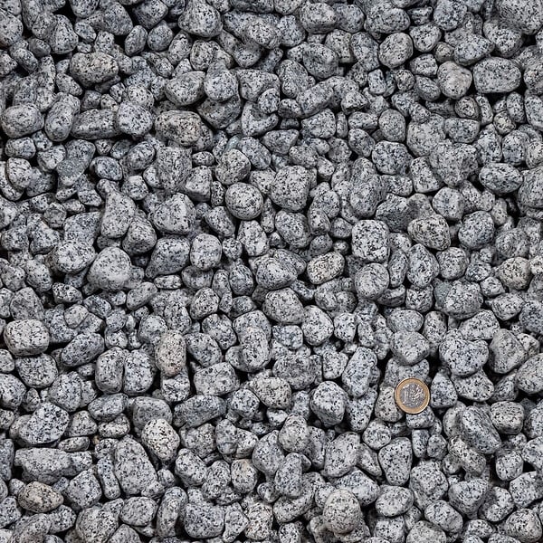 RO'MA NATURE - Galet Granit Gris 10-20 mm - Lot de 20 sacs de 20 kg (6 m²) - large