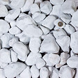RO'MA NATURE - Galet Marbre Blanc Carrare 60-100 mm - Lot de 5 sacs de 20 kg (1 m²) - vignette