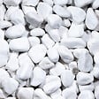 RO'MA NATURE - Galet Blanc Pur 40-60 mm - Lot de 5 sacs de 20 kg (1 m²) - vignette