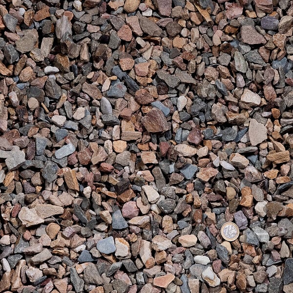 RO'MA NATURE - Gravier Grauwacke 6-16 mm - Lot de 15 sacs de 20 kg (6 m²) - large